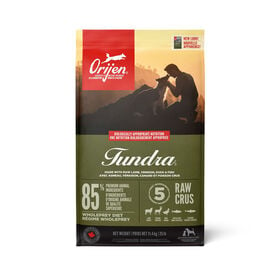 Nourriture sèche Tundra pour chiens, 11,4 kg
