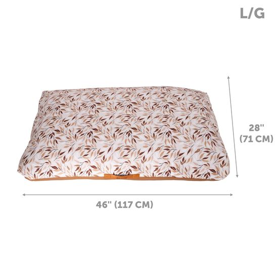 Housse r&eacute;versible pour coussin lit c&eacute;leste et diamant Image NaN