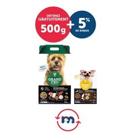 Forfait CaniSource Grand Cru Formule terre et mer pour chien