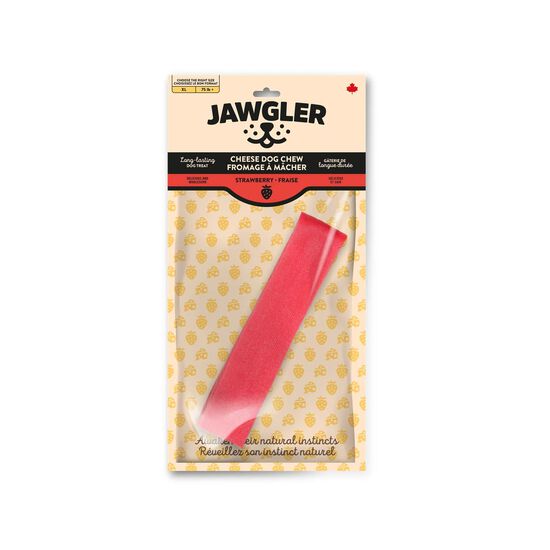 Strawberry Cheese Dog Chew, 190 g Image NaN