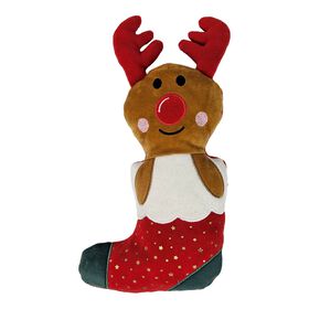 Jouet bas de Noël Rudolph pour chiens