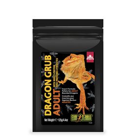 Exo Terra Dragon Grub Insect Formula Pellets for Adult Bearded Dragons