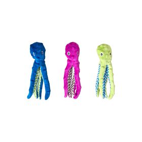 Jouet petite pieuvre Lil Spot pour chiens, 1 unit&eacute; sassorti