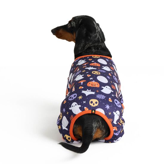 Pyjama-combinaison imprim&eacute; d'Halloween en jersey pour chiens Image NaN
