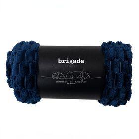 Jeté jacquard ultra-douce, bleu