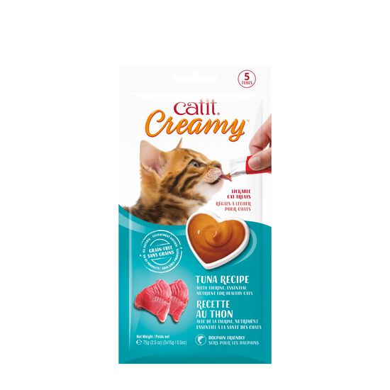 Gâteries crémeuses Creamy pour chats, thon Image NaN