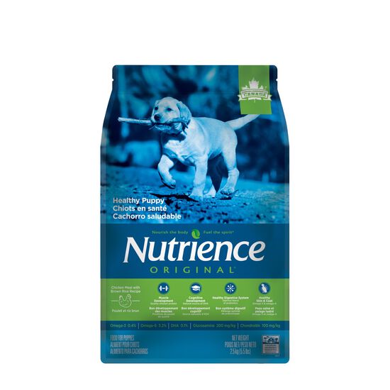 Dry food for puppies, chicken meal & brown rice Image NaN