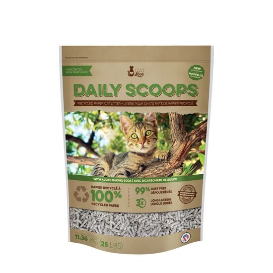 Daily Scoops Recycled Paper Litter, 11.3kg Image NaN