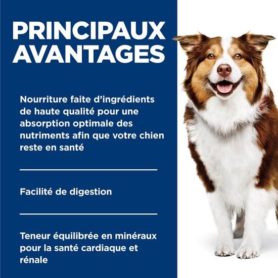 Entr&eacute;e de poulet et orge pour chiens adultes 7+, 370 g Image NaN