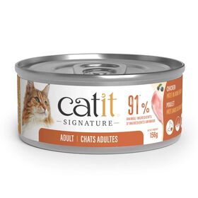 Signature Chicken P&acirc;t&eacute; in Bone Broth for Adult Cats, 156 g