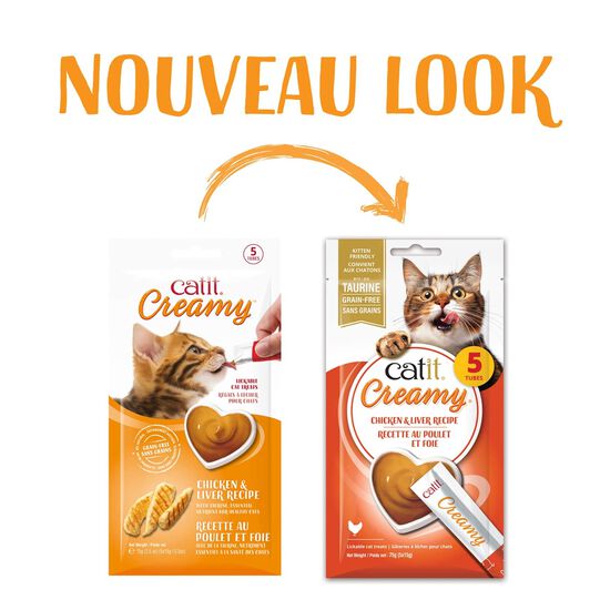 Creamy lickable treats, chicken Image NaN