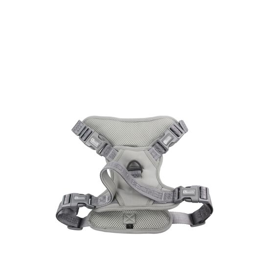 Harnais embossé pour chiens, gris Image NaN