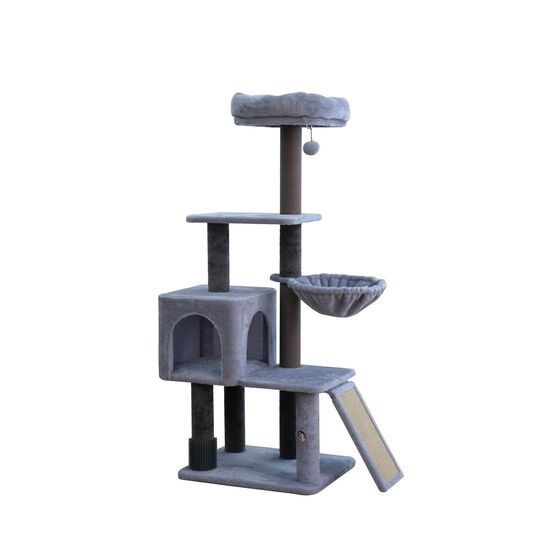 4 Level Cat Tree with Scratching Ramp Image NaN