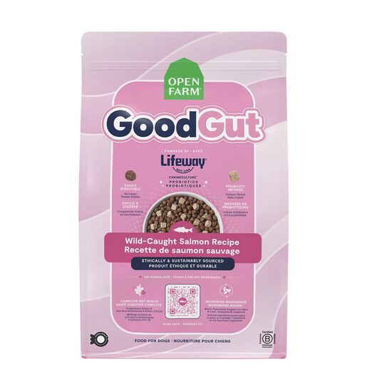 GoodGut Wild-Caught Salmon Recipe Dry Food for Dogs, 8.61 kg Image NaN