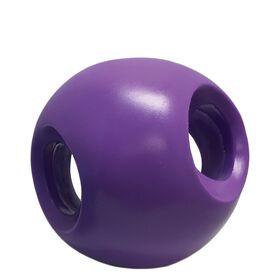 5.5" Powerhouse ball for dogs, purple