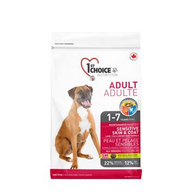 Lamb and fish food for adult dogs