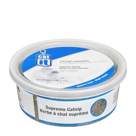 Resealable tub of organic catnip, 28g