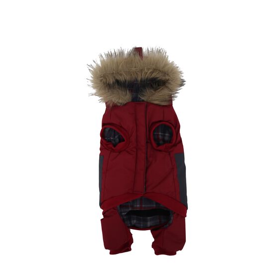 Red Winter Snow Suit for Dog, S CLÖE e CLUZO RGE Mondou