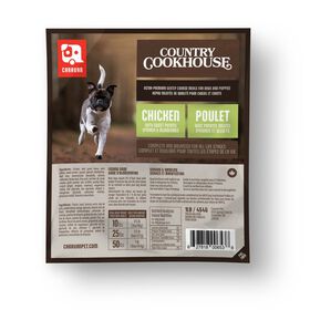 Nourriture cuite « Caravan Country Cookhouse » au poulet pour chiens