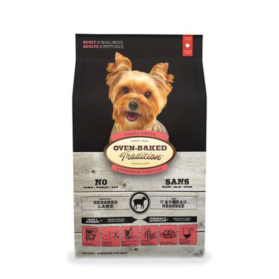 Lamb dry food in small bites for adult dogs Image NaN