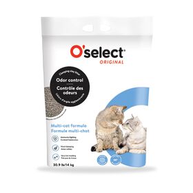 Multi-cat Clumping Clay Litter, 14 kg