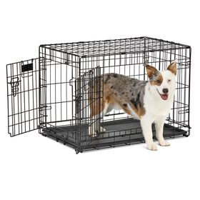Two Door Folding Crate for Dogs