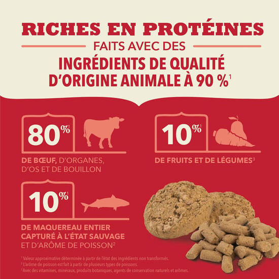 Freeze-Dried Morsels Ranch Raised Beef Recipe for Dogs, 227 g Image NaN