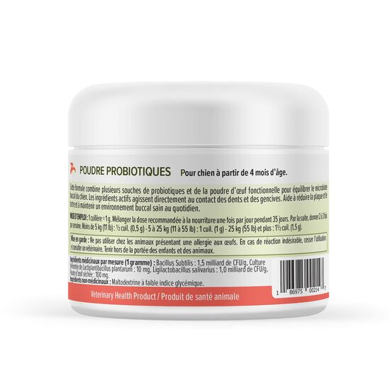 Poudre granul&eacute;e sant&eacute; buccale pour chiens,  45 g Image NaN