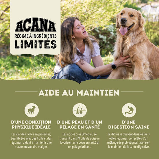 Nourriture sèche recette au porc avec courge pour chiens, 5,4 kg Image NaN