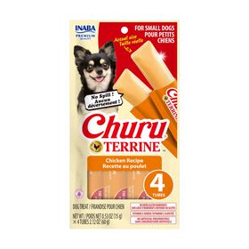 Terrine Churu au poulet pour petits chiens