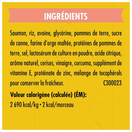 Mini Naturals Salmon Tender BitesTreats for Dogs, 454 g Image NaN