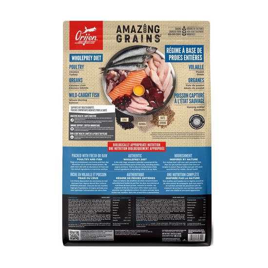 Nourriture sèche Amazing Grains Original pour chiens, 1,8 kg Image NaN