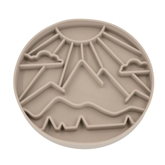 Mountains Slow Feeder, Feather Gray Image NaN
