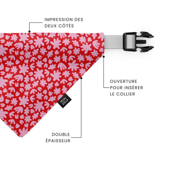 Foulard &laquo; Mila &raquo; pour chien Image NaN