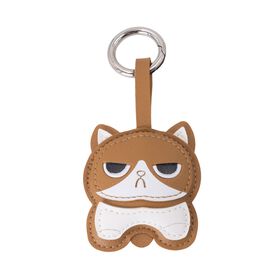 Brown Cat Keychain