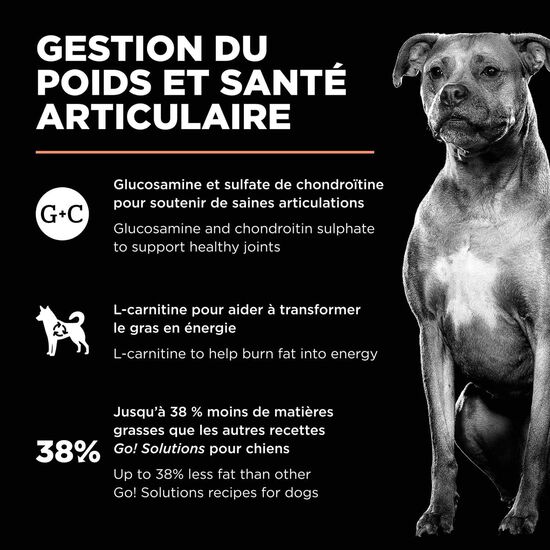 Nourriture s&egrave;che au saumon Weight Management + Joint Care pour chiens Image NaN
