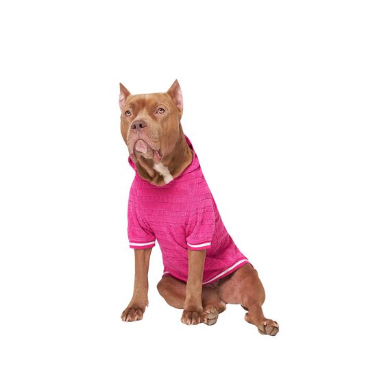 Beach Bum Towel Hoodie, Pink Image NaN