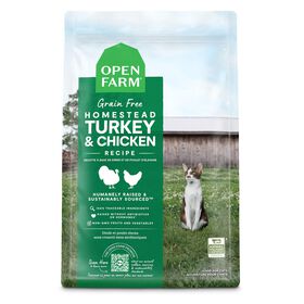 Homestead Turkey and Chicken Recipe Dry Food for Cats
