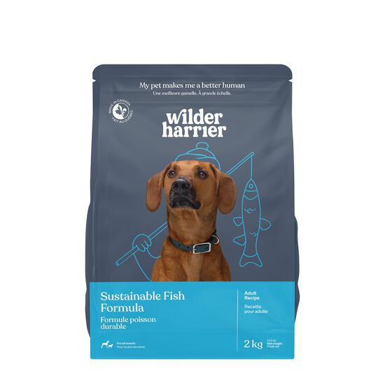 Sustainable fish hypoallergenic dry dog food Image NaN