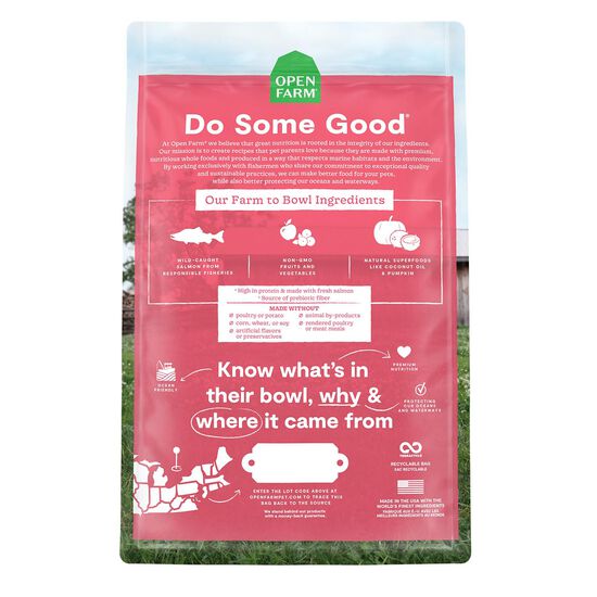 Nourriture s&egrave;che sans grains recette au saumon sauvage pour chats Image NaN