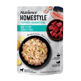 Garniture Style maison terre et mer pour chiens, 152 g