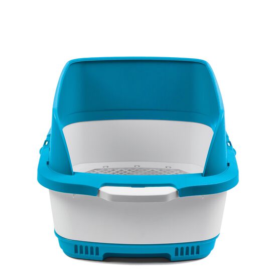 Bac à litière éliminateur d'odeurs, kit de départ bleu Image NaN