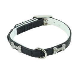 Collier Posh B'Dazzled Bone pour chiens