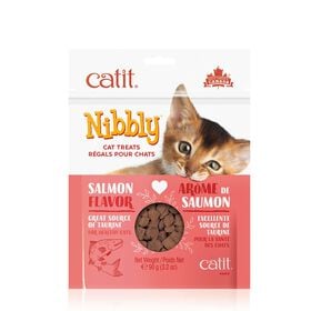 Gâteries pour chats Nibbly, saumon