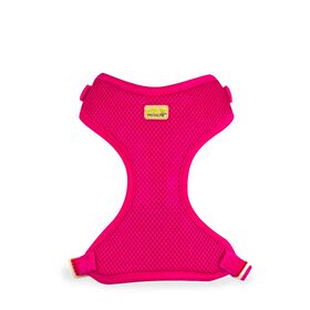 Mesh harness for very small dog, hot pink