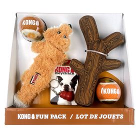 Ensemble de jouets Fun Pack pour chiens