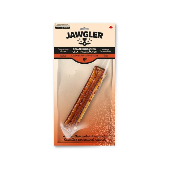 G&acirc;terie g&eacute;latine &agrave; m&acirc;cher bacon et &eacute;rable pour chiens, 90 g Image NaN