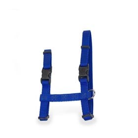 Blue adjustable cat harness