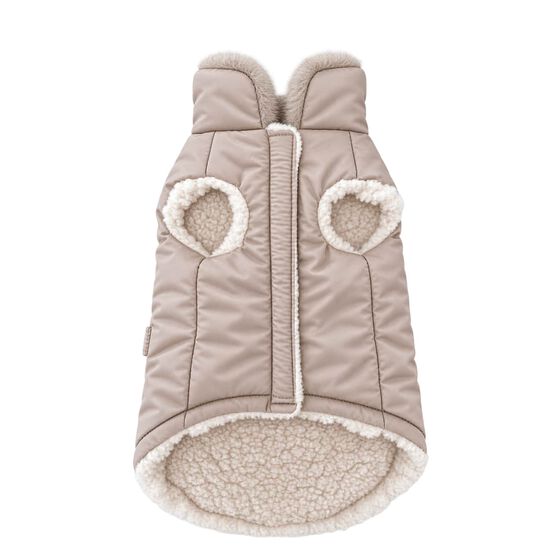 Manteau doubl&eacute; en fausse fourrure pour tr&egrave;s petits chiens Image NaN