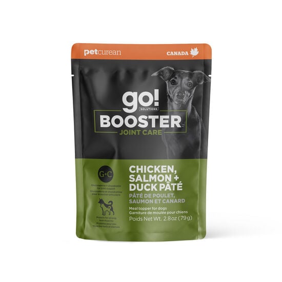 Booster Joint Care Chicken, Salmon, Duck Pâté Meal Topper for Dogs, 79 g Image NaN